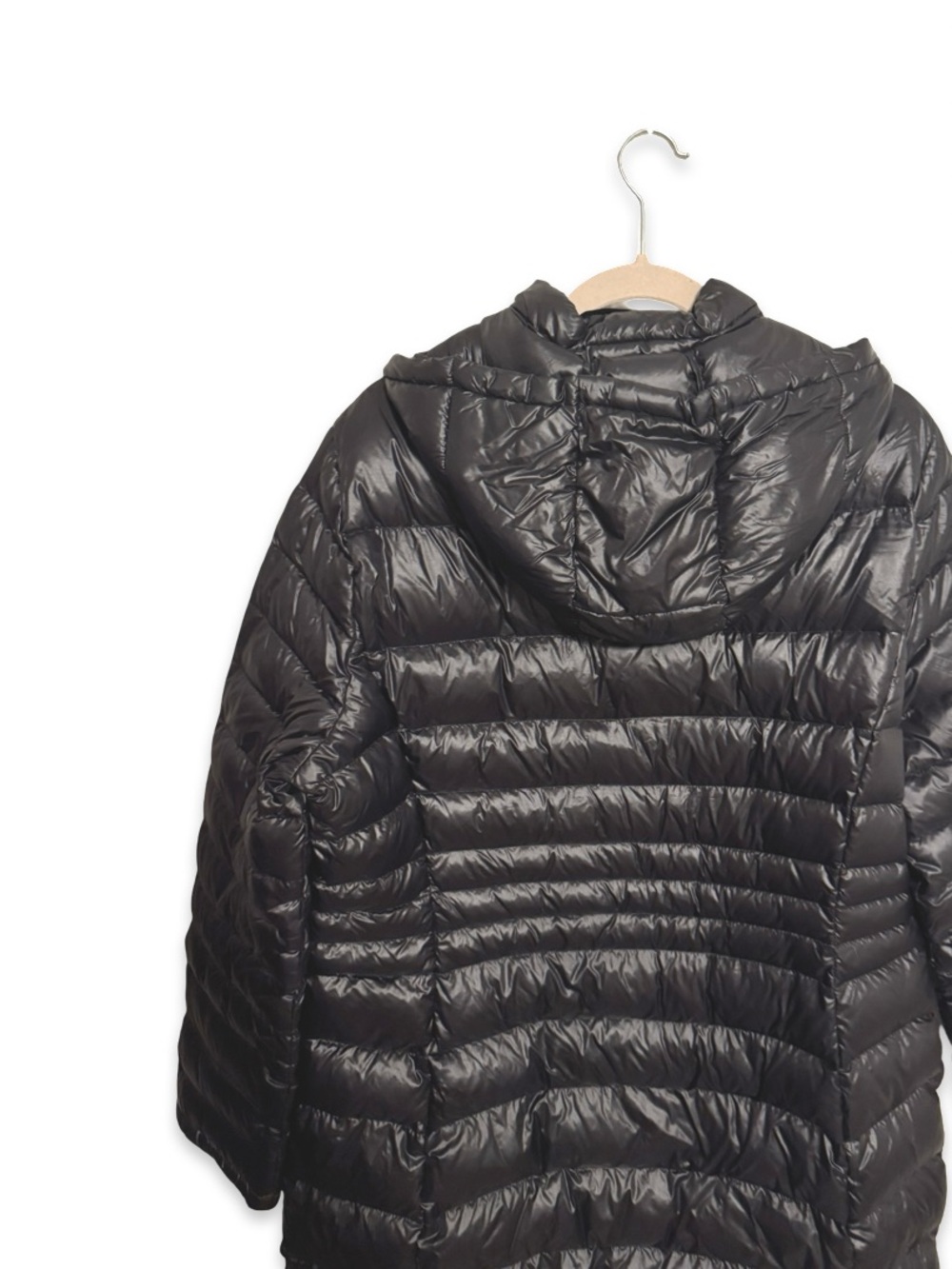 Andrew Marc Women’s Packable Down Puffer Coat Black Lightweight Jacket Size XL - Picture 4 of 6